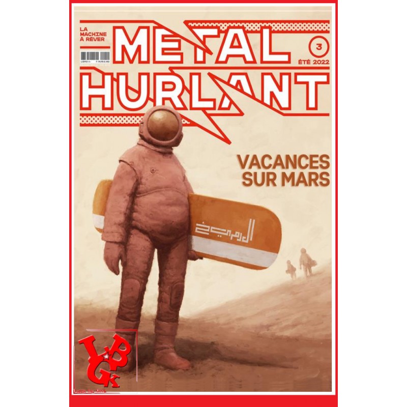 METAL HURLANT 3 (Juin 2022) par VAGATOR - Les Humanoides Associés little big geek 9782731629477 - LiBiGeek
