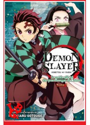 DEMON SLAYER Guide Officiel des Personnages de l'Anime 1 (Mai 2022)  - Shonen par Panini Manga little big geek 9791039104258 - L