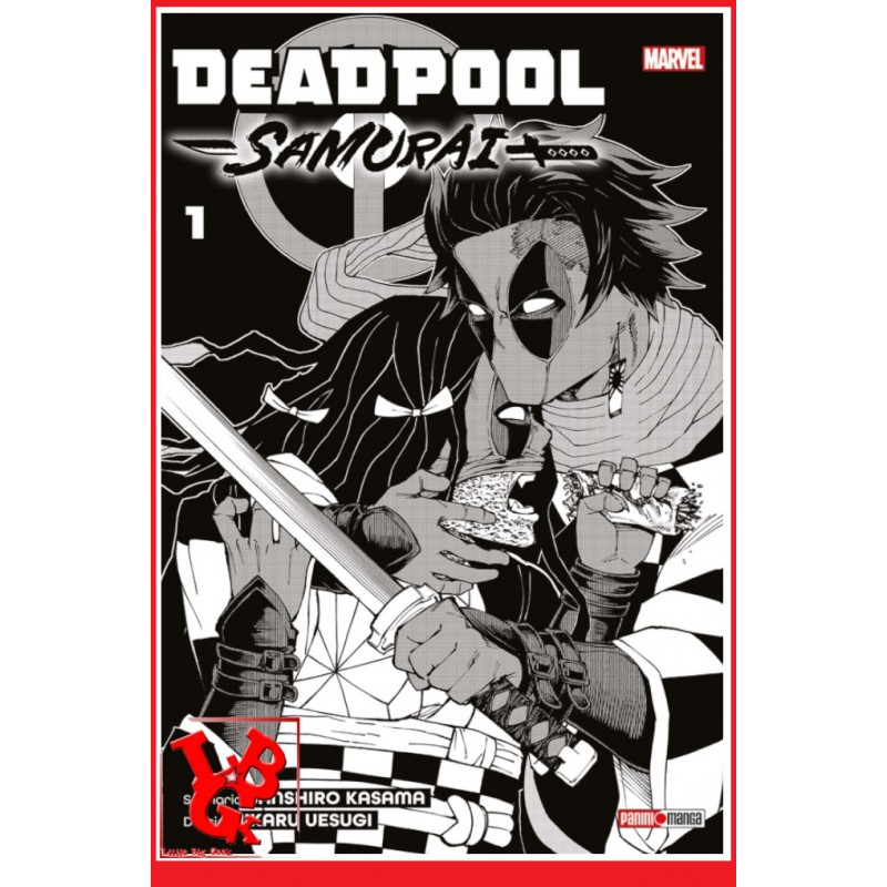 DEADPOOL SAMOURAI 1  Variant  Cover Demon Slayer (Mai 2022) Vol. 01 - Shonen par Panini Manga libigeek 9791039109802