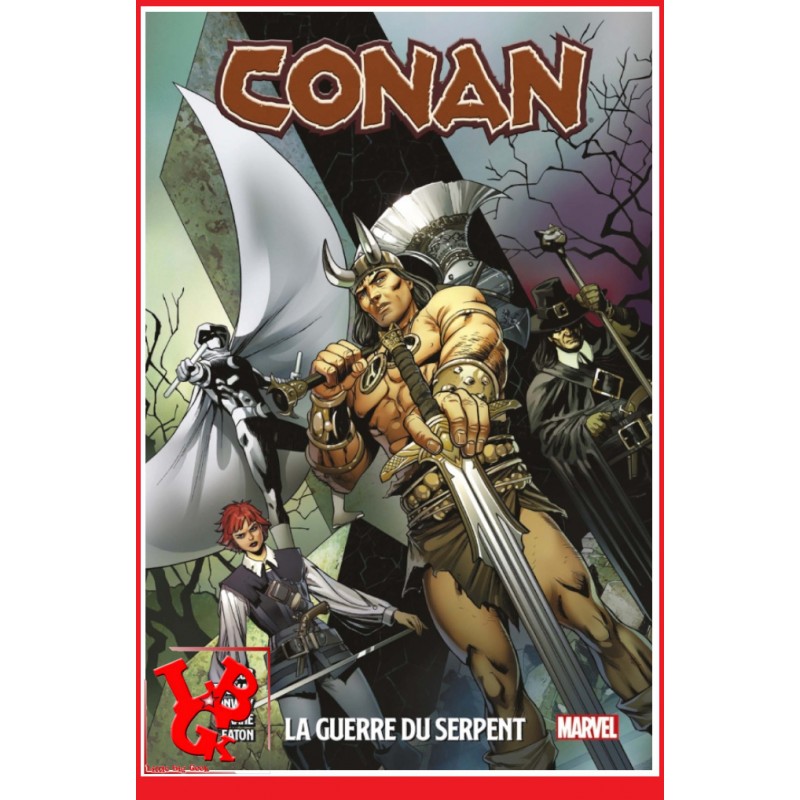CONAN 100% : La guerre du serpent (Sept 2020) ... contre L'univers Marvel par Panini Comics libigeek 9782809490763