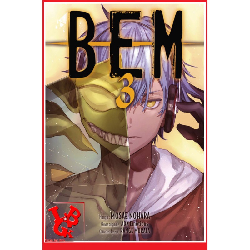 BEM 3 (Juin 2022) Vol. 03 - Seinen par Panini Manga libigeek 9791039107273