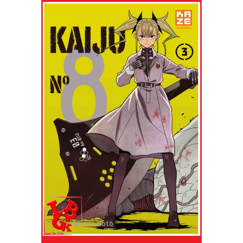 KAIJU N°8 - 3 (Fevrier 2022) Vol.03 Shonen par KAZE Manga libigeek 9782820343093