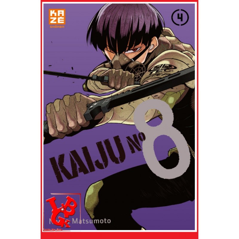 KAIJU N°8 - 4 (Avril 2022) Vol.04 Shonen par KAZE Manga libigeek 9782820343109