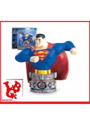 SUPERMAN Buste Resine Paperweights Animated Serie Justice League par Monogram libigeek 761941238340