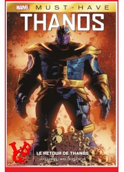 THANOS Marvel Must Have (Aout 2022) Le retour de Thanos par Panini Comics libigeek 9791039110310