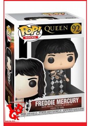 ROCKS : Figurine POP! 92 - FREDDIE MERCURY Queen Wembley 1985 par FUNKO libigeek 889698337311