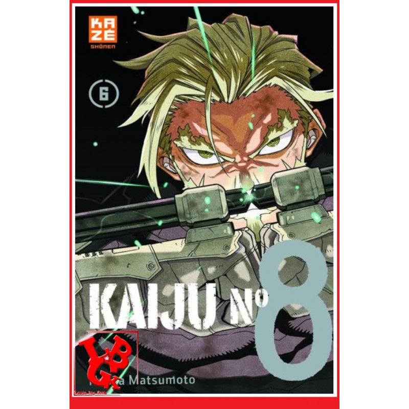 KAIJU N°8 - 6 (Aout 2022) Vol.06 Shonen par KAZE Manga libigeek 9782820343116