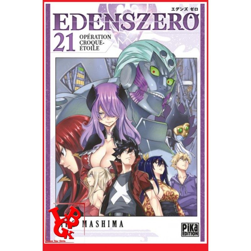 EDENS ZERO 21 (Septembre 2022) Vol. 21 - Shonen par Pika libigeek 9782811671884