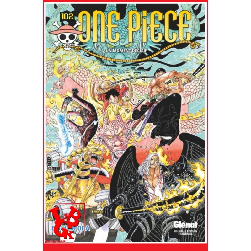 ONE PIECE 102 (Septembre 2022) Vol. 102 Shonen par Glénat Manga libigeek 9782344052150