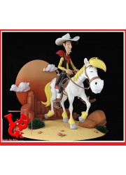 LUCKY LUKE & Jolly Jumper : Diorama 1/6 42Cm 275 ex par Cartoon Kingdom libigeek 1201234113142