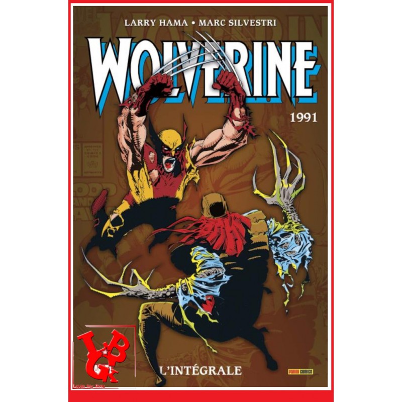 WOLVERINE Intégrale 4 (Septembre 2022) Vol. 04 - 1991 Nvelle Ed. par Panini Comics libigeek 9791039110600
