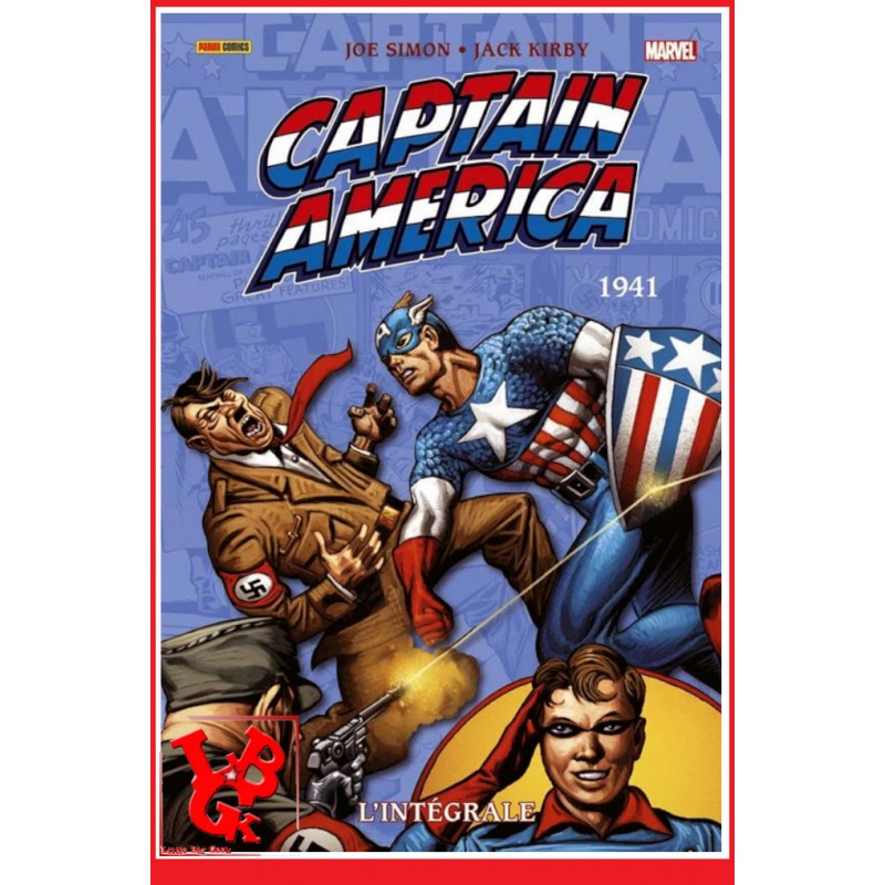 CAPTAIN AMERICA Intégrale 1 (Juil 2021) Vol. 01 / 1941 par Panini Comics libigeek 9782809494921