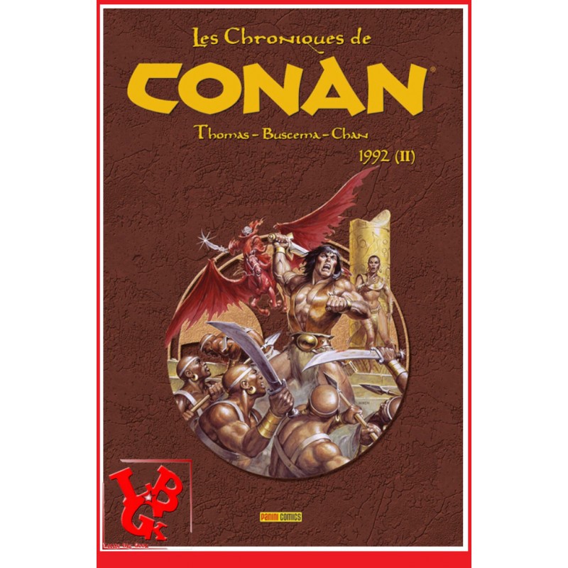 CONAN Intégrale 34 (Sept 2022) Vol. 34 - 1992 (2) par Panini Comics libigeek 9791039108089