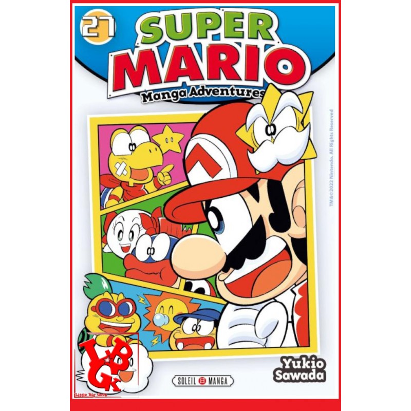 SUPER MARIO 27 (Novembre 2022) Manga Adventures par Soleil Manga little big geek 9782302093256 - LiBiGeek