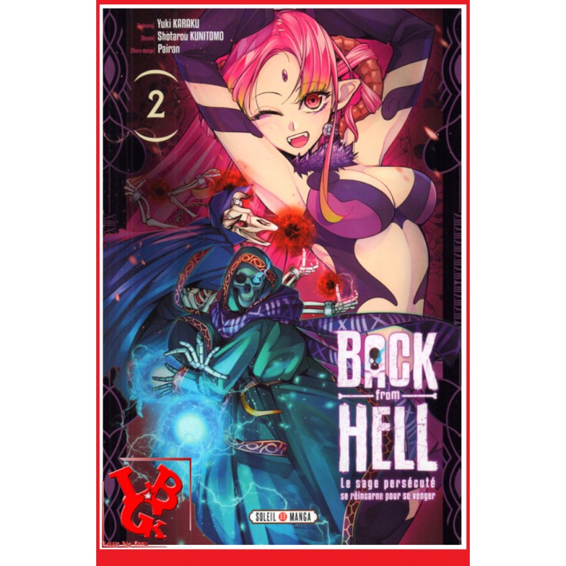 BACK FROM HELL 2 (octobre 2022) Vol. 02 - Seinen par Soleil Manga little big geek 9782302097889 - LiBiGeek