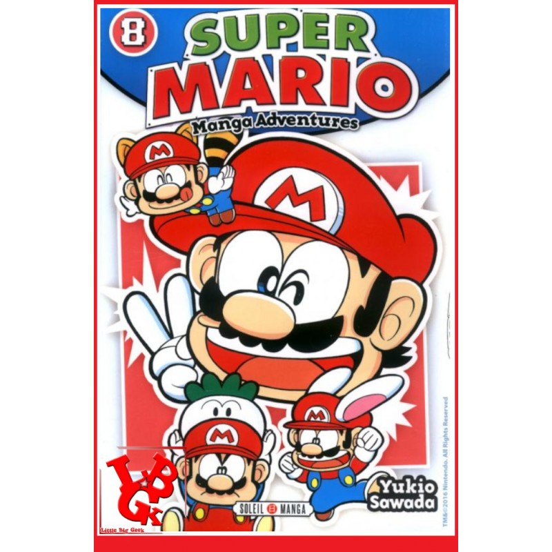 SUPER MARIO 8 (Janvier 2016) Manga Adventures Vol. 08 par Soleil Manga little big geek 9782302045897 - LiBiGeek