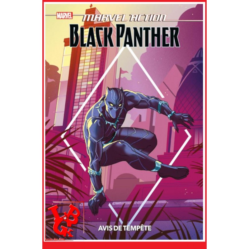 BLACK PANTHER  Marvel Action (Novembre 2022) Avis de tempête par Panini Comics little big geek 9791039111690 - LiBiGeek