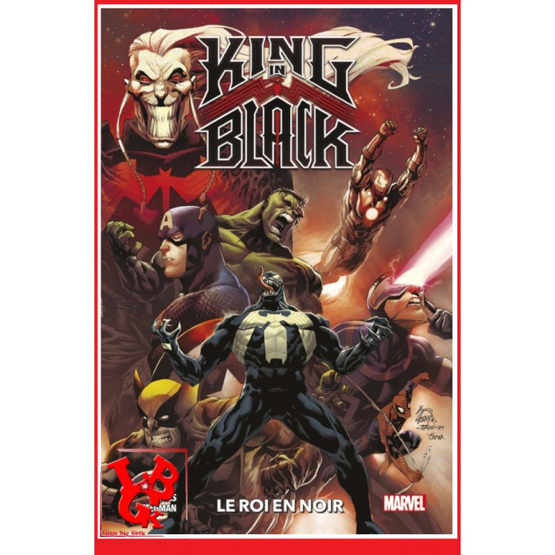 KING IN BLACK 100% (Novembre 2022) Le roi en noir par Panini Comics little big geek 9791039111133 - LiBiGeek