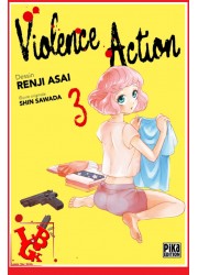 VIOLENCE ACTION  3 (Novembre 2022) Vol. 03 - Seinen par Pika little big geek 9782811668235 - LiBiGeek