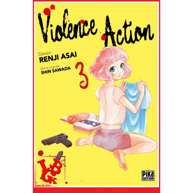 VIOLENCE ACTION  3 (Novembre 2022) Vol. 03 - Seinen par Pika little big geek 9782811668235 - LiBiGeek