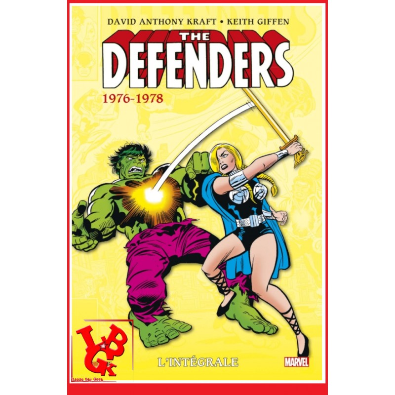 THE DEFENDERS Intégrale 6 (Décembre 2022) Vol. 06 / 1976 - 78 par Panini Comics little big geek 9791039108096 - LiBiGeek