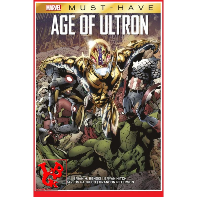 AGE OF ULTRON Marvel Must Have (Janvier 2023) par Panini Comics little big geek 9791039111874 - LiBiGeek
