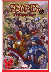 ZOMBIES RASSEMBLEMENT 1 (Aout 2022) Vol. 01 Marvel Avengers - Shonen par Panini Manga little big geek 9791039110402 - LiBiGeek