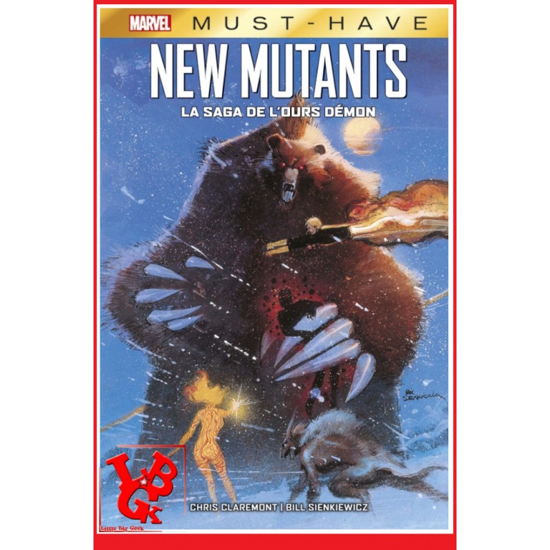 NEW MUTANTS Marvel Must Have (Janvier 2023) La saga de l'ours demon par Panini Comics little big geek 9791039112376 - LiBiGeek