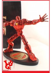 IRON MAN Crimson Red  Chrome Statue Marvel Saga Collection par Tak Li / Hyperchild little big geek  - LiBiGeek
