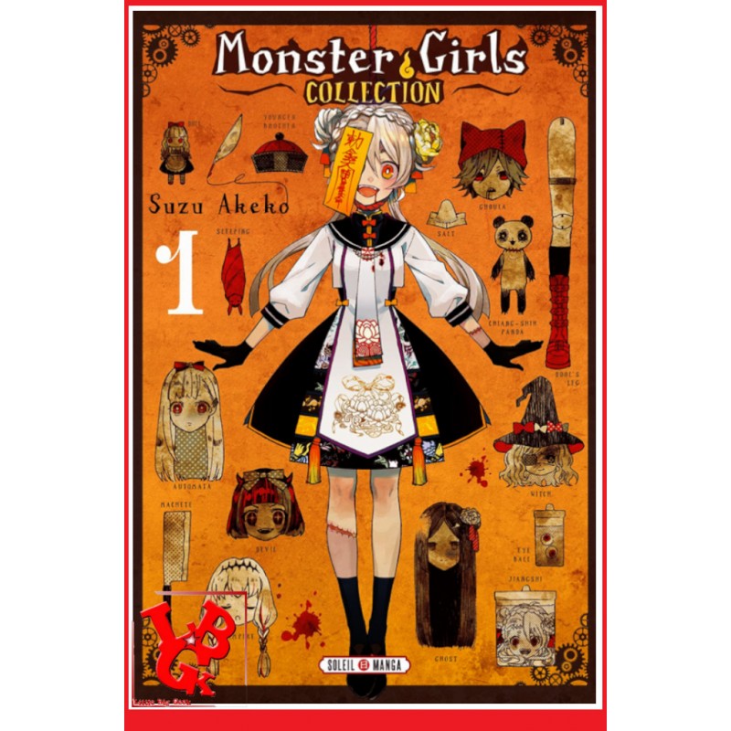 MONSTER  GIRLS  COLLECTION 1 (Octobre 2021) Vol. 01/5 - Shojo par Soleil Manga little big geek 9782302095236 - LiBiGeek