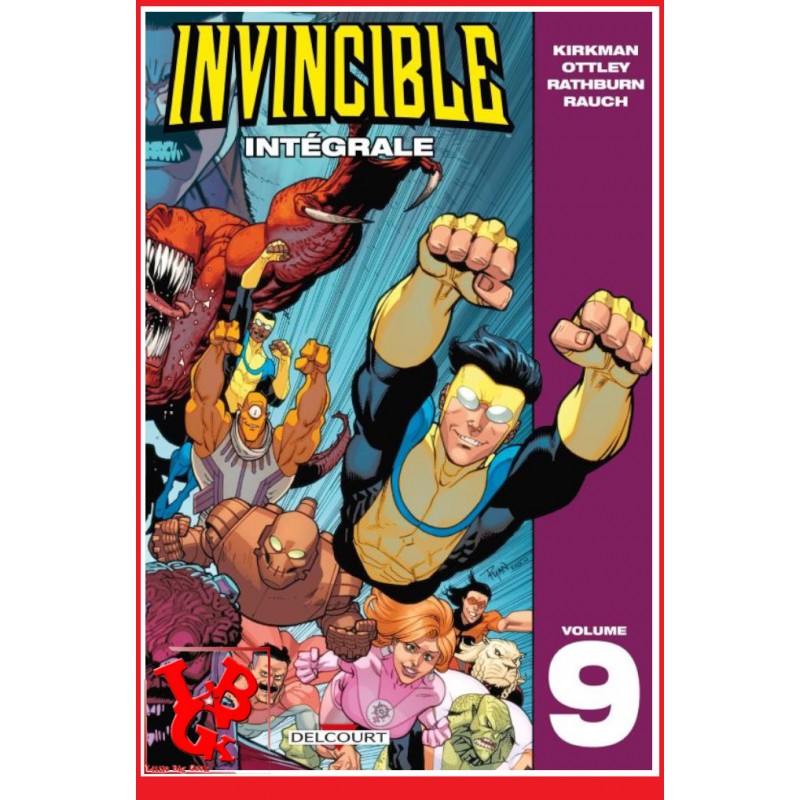 INVINCIBLE Integrale 9 (Mars 2023) Vol. 09 - Kirkman par Delcourt Comics little big geek 9782413048664 - LiBiGeek