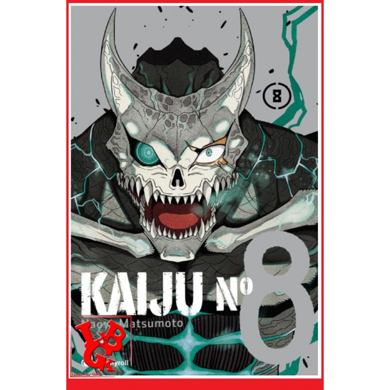 KAIJU N°8 - 8 (Mars 2023) Vol.08 Shonen par KAZE / CRUNCHYROLL little big geek 9782820346018 - LiBiGeek