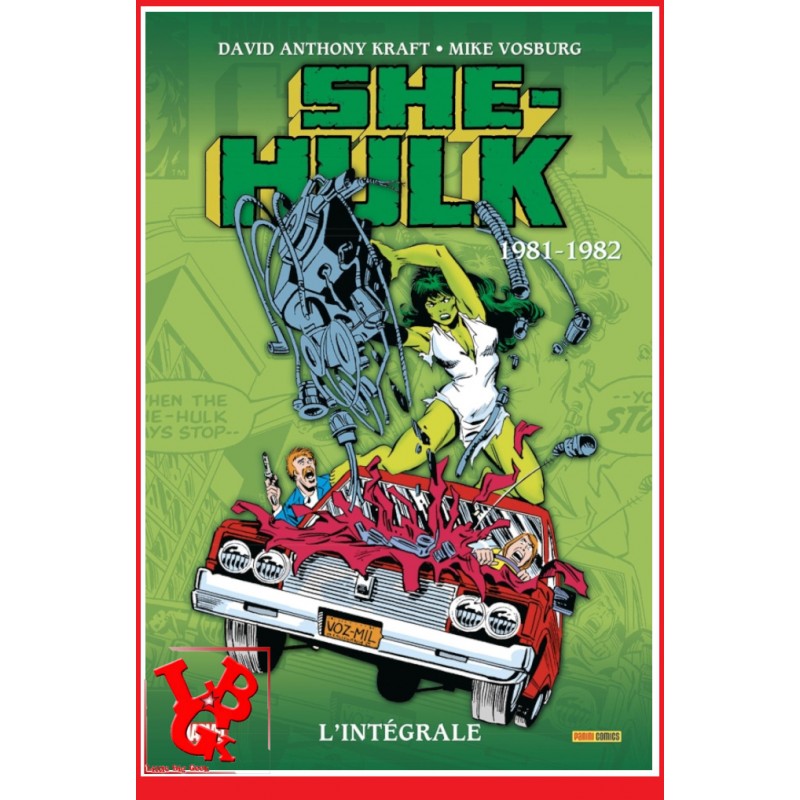 SHE-HULK Integrale 2 (Mars 2023) Vol. 02 She Hulk / 1981-82 par Panini Comics little big geek 9791039114608 - LiBiGeek