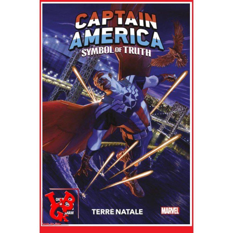 CAPTAIN AMERICA 100%  Symbol of Thruth 1 (Mars 2023) Terre natale par Panini Comics little big geek 9791039109529 - LiBiGeek