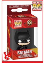 THE FLASH : Batman Porte Clefs mini Pop! Bobble-Head par Funko little big geek 889698655910 - LiBiGeek