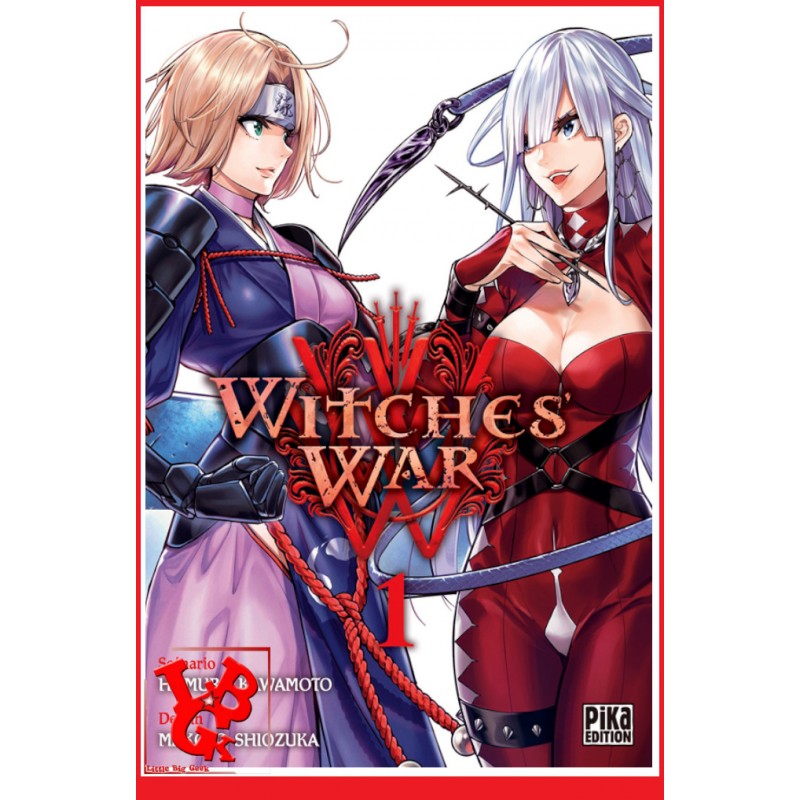 WITCHE'S WAR 1 (Novembre 2022) Vol. 01 Seinen par Pika Editions little big geek 9782811673895 - LiBiGeek