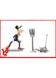 GASTON LAGAFFE : Statue Les Inventions 3 "Le Robot scieur de parcmetre" par Pixi Plastoy little big geek 3521320065854 - LiBiGee