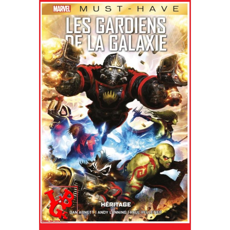 LES GARDIENS DE LA GALAXIE Marvel Must Have (Mai 2023) Heritage par Panini Comics little big geek 9791039115148 - LiBiGeek
