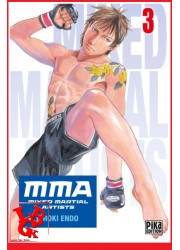 MMA 3 (Fevrier 2023) Vol. 03 - Seinen Mixed Martial Artists par Pika Edition little big geek 9782811677688 - LiBiGeek