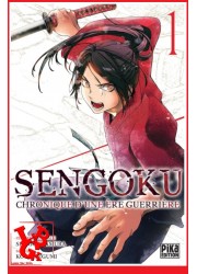 SENGOKU 1 (Mai 2023) Vol. 01 Shonen - Chronique d'une ère Guerrière par Pika Editions little big geek 9782811668976 - LiBiGeek