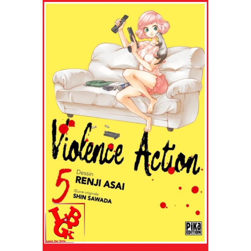 VIOLENCE ACTION 5 (Mai 2023) Vol. 05 - Seinen par Pika Editions little big geek 9782811668259 - LiBiGeek