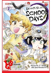 DEMON SLAYER : School Days 2 (Juin 2023) Vol. 02 - Shonen par Panini Manga little big geek 9791039116664 - LiBiGeek