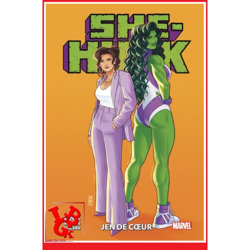 SHE-HULK 100% - 2 (Juin 2023) Vol. 02 - Jen de coeur par Panini Comics little big geek 9791039115513 - LiBiGeek
