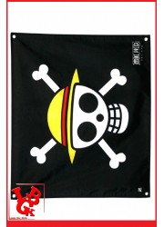 ONE PIECE Drapeau Skull Luffy 60x50Cm Officiel par Abystyle little big geek 3760116323789 - LiBiGeek
