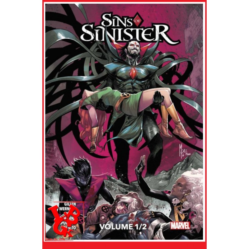 SINS SINISTER 1 (Aout 2023) Mensuel Ed. Collector Vol. 01/02 par Panini Comics little big geek 9791039120685 - LiBiGeek