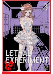 LETHAL EXPERIMENT 3 (Aout 2023) Vol. 03 Seinen par Pika Editions little big geek 9782811680084 - LiBiGeek