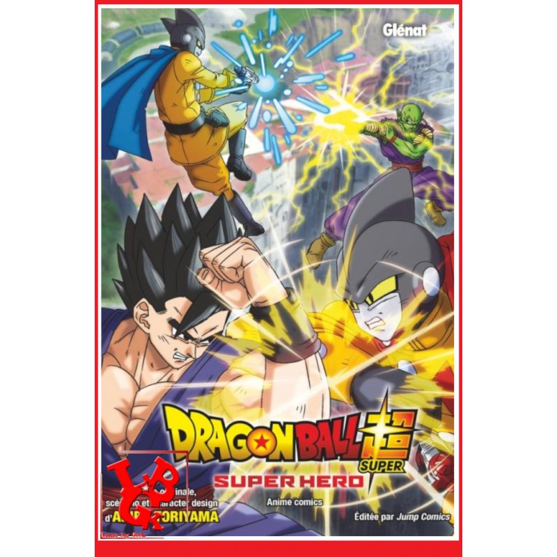 SUPER-HERO - DRAGON BALL SUPER (Aout 2023) Anime Comics par Glenat Manga little big geek 9782344059494 - LiBiGeek