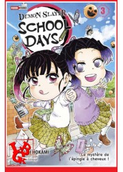 DEMON SLAYER : School Days 3 (Aout 2023) Vol. 03 - Shonen par Panini Manga little big geek 9791039119504 - LiBiGeek
