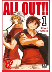 ALL OUT !! 1 (Septembre 2023) Vol. 01 rugby - Seinen par Pika Editions little big geek 9782811682545 - LiBiGeek