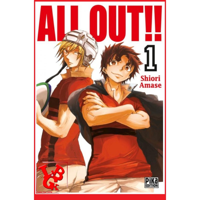 ALL OUT !! 1 (Septembre 2023) Vol. 01 rugby - Seinen par Pika Editions little big geek 9782811682545 - LiBiGeek